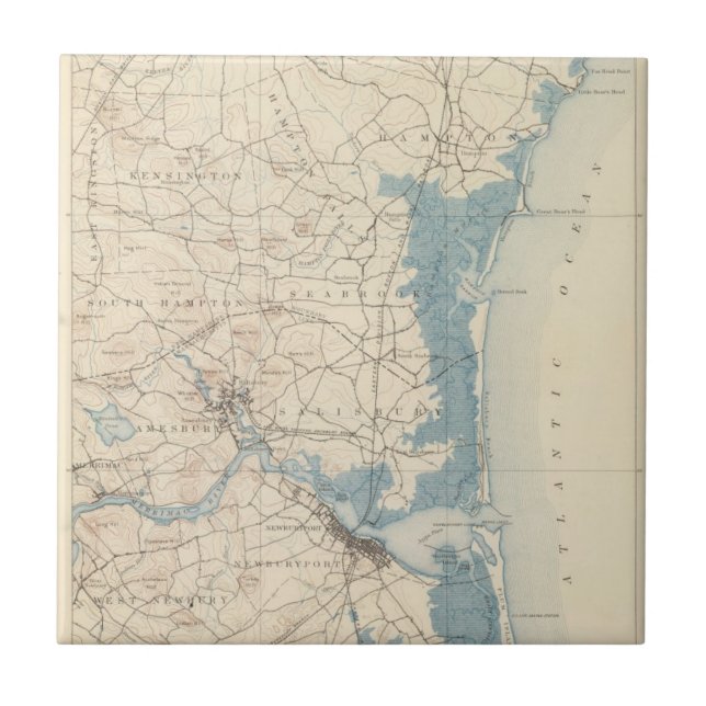 Newburyport, Massachusetts Tile (Front)