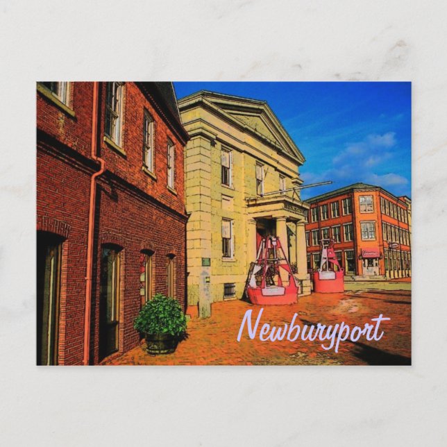 Newburyport Postcard (Front)
