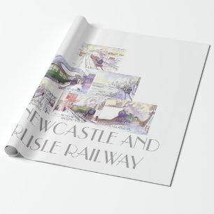 Newcastle and Carlisle Railway Wrapping Paper
