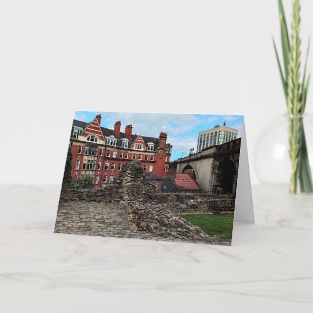 Newcastle buildings card (Front)