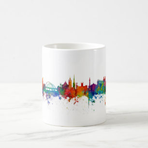 Newcastle England Skyline Coffee Mug