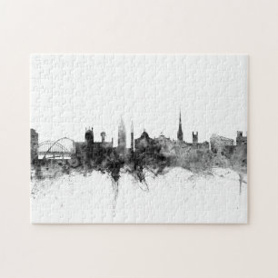 Newcastle England Skyline Jigsaw Puzzle