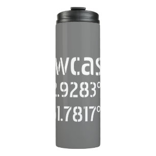 Newcastle NSW Latitude Longitude  Thermal Tumbler
