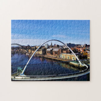 Newcastle Photo of Millennium Bridge Jigsaw Puzzle