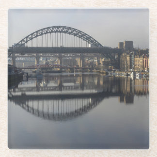 Newcastle Quayside & the Tyne Bridge Glass Coaster