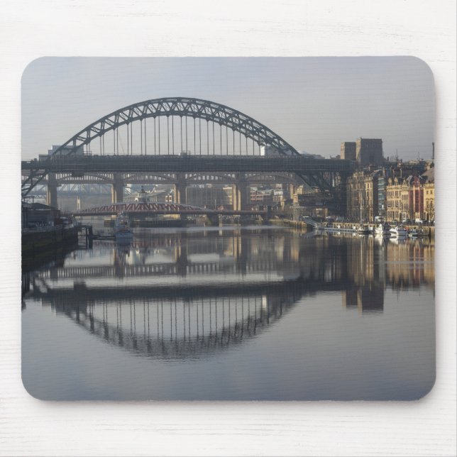 Newcastle Quayside & the Tyne Bridge Mouse Mat (Front)