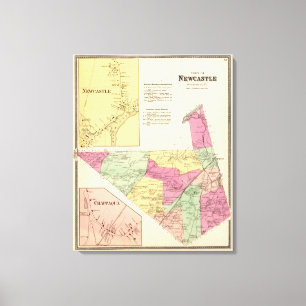 Newcastle, Town Canvas Print