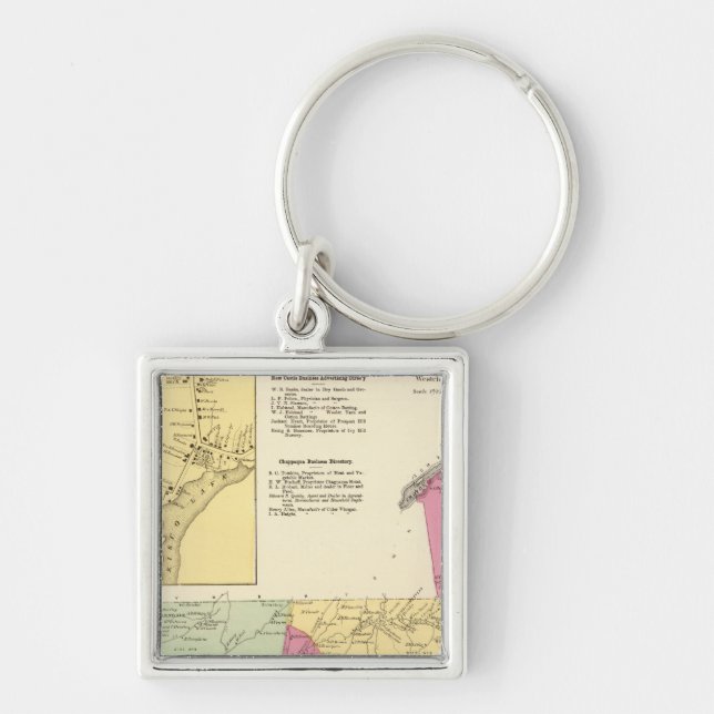 Newcastle, Town Key Ring (Front)