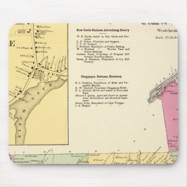 Newcastle, Town Mouse Mat (Front)