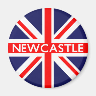 Newcastle UK Flag Magnet
