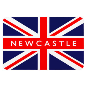 Newcastle UK Flag Magnet