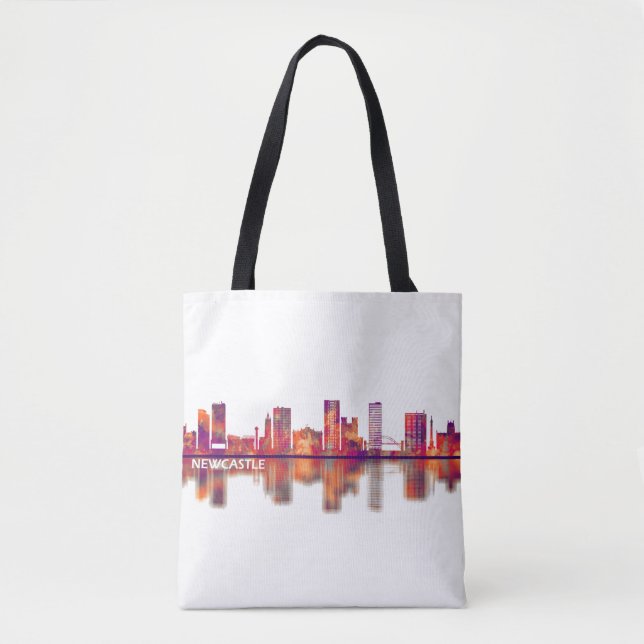 Newcastle UK Skyline Tote Bag (Front)