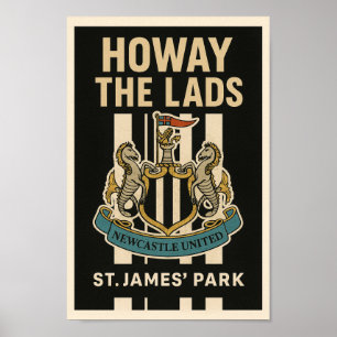 Newcastle United Poster