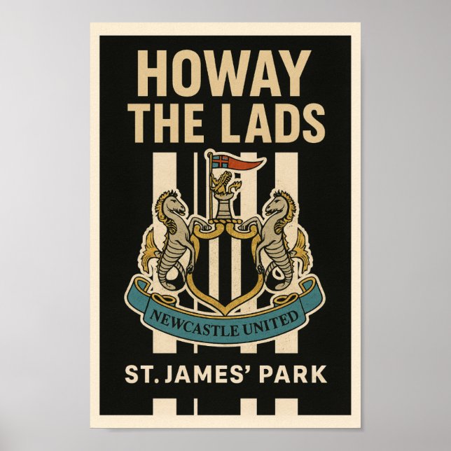 Newcastle United Poster (Front)