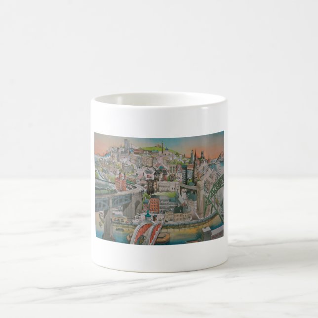Newcastle upon Tyne, England Mug (Center)