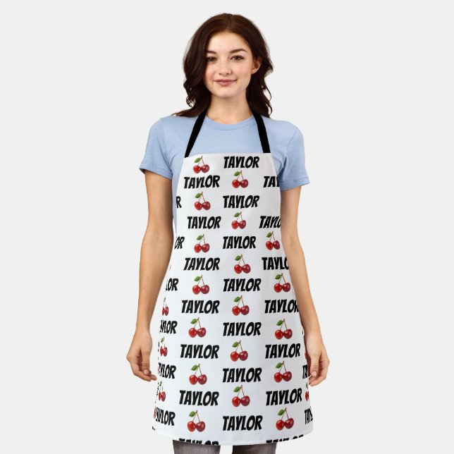 Newest Cool Elegant Personalized Name custom Apron (Worn)
