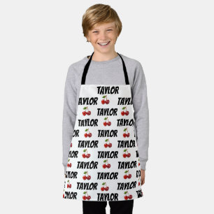 Newest Cool Kids Aprons Personalized Name custom