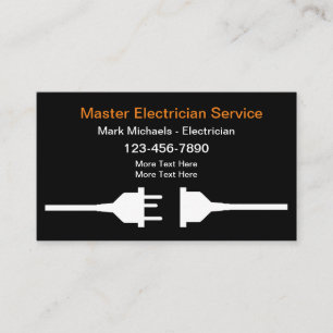 Newest Electrician Business Card Trend