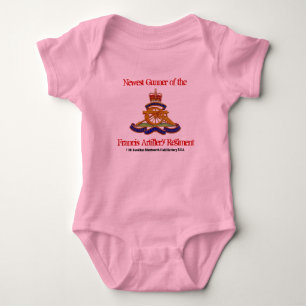 Newest Gunner of the Francis Artillery Re... Baby Bodysuit