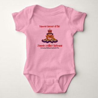 Newest Gunner of the Francis Artillery Re... Baby Bodysuit