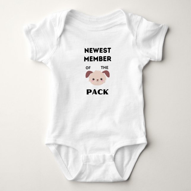 Newest member of the pack shirts  (Front)