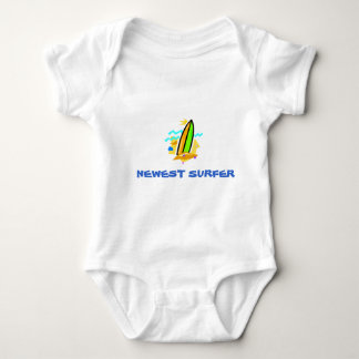 Newest Surfer Baby Bodysuit
