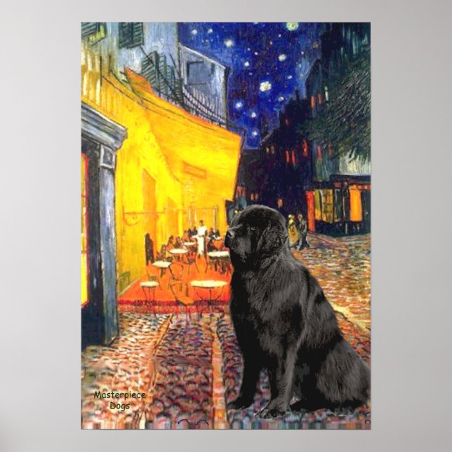 Newfie 1 - Terrace Cafe Poster (Front)