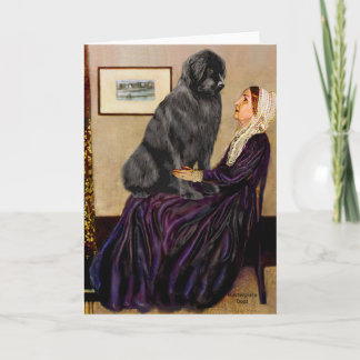 Newfie 1 - Whistler's Mother Card