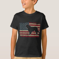 Newfie Dog America Flag Patriotic Dog Lover Gift