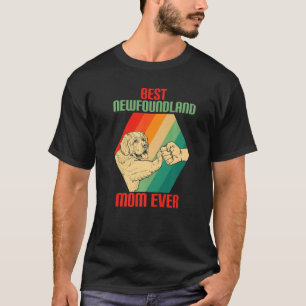 Newfie Dog Best Newfoundland Mum Ever 2 T-Shirt