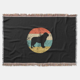 Newfie dog design Lovely Dog House Decoration Throw Blanket