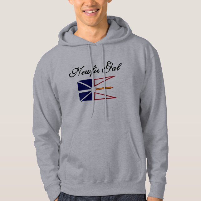 Newfie Gal Hoodie (Front)