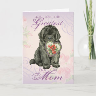 Newfie Heart Mum Card