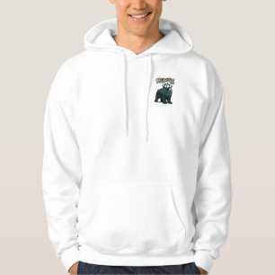 NEWFIE in the PNW Woods Newfoundland Dog Hoodie