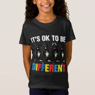 Newfie It's OK To Be Different Funny Newfie T-Shirt