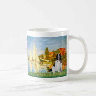 Newfie Landseer 3 - Sailboats 2 Coffee Mug