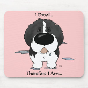 Newfie (Landseer) - I Drool Mouse Mat