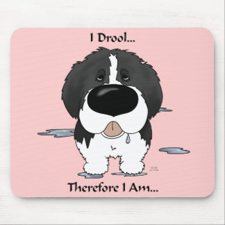 Newfie (Landseer) - I Drool Mouse Mat