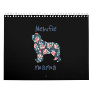 Newfie mama   Newfoundland dog mum present Calendar