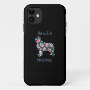 Newfie mama Newfoundland dog mum present iPhone 11 Case
