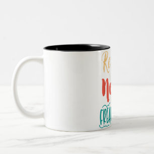 Newfie Mom Newfoundland Dog Great Relax Two-Tone Coffee Mug