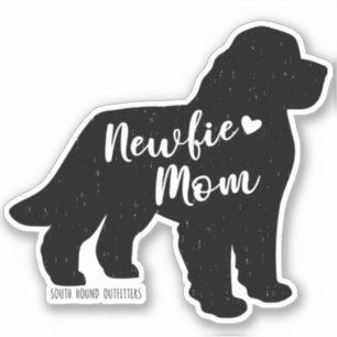 Newfie Mum, Newfoundland Custom-Cut Vinyl Sticker