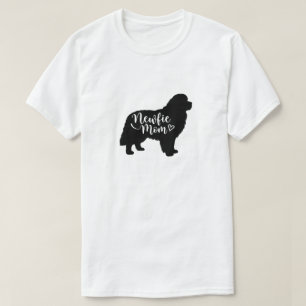 Newfie Mum - Newfoundland Mum - Newfie Dog Moms T-Shirt