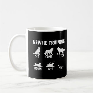 Newfie Training - Newfoundland Dog Tricks Coffee Mug