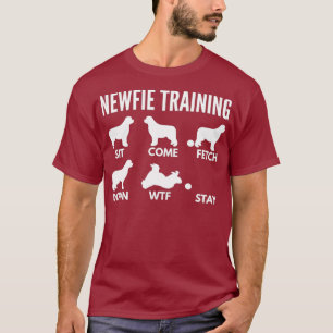 Newfie Training - Newfoundland Dog Tricks T-Shirt