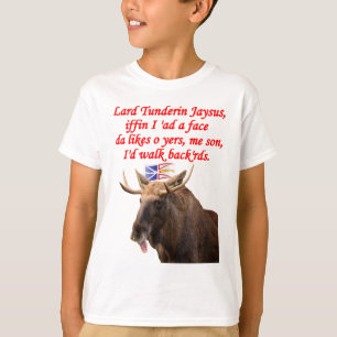NEWFIE WALK BACKWARDS.png T-Shirt