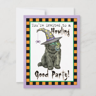 Newfie Witch Invitation