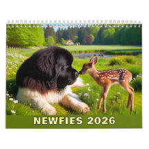 Newfies 2026 Calendar 