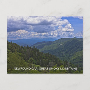 Newfound Gap, Great Smoky Mountains National Park Postcard