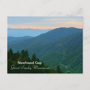 Newfound Gap - Great Smoky Mountains Postcard